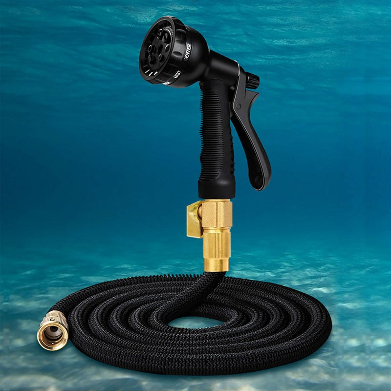 Flexible Garden Hose Spray Nozzle 75ft