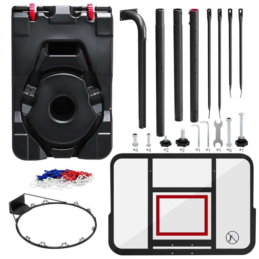 Adjustable Portable Basketball Stand Hoop