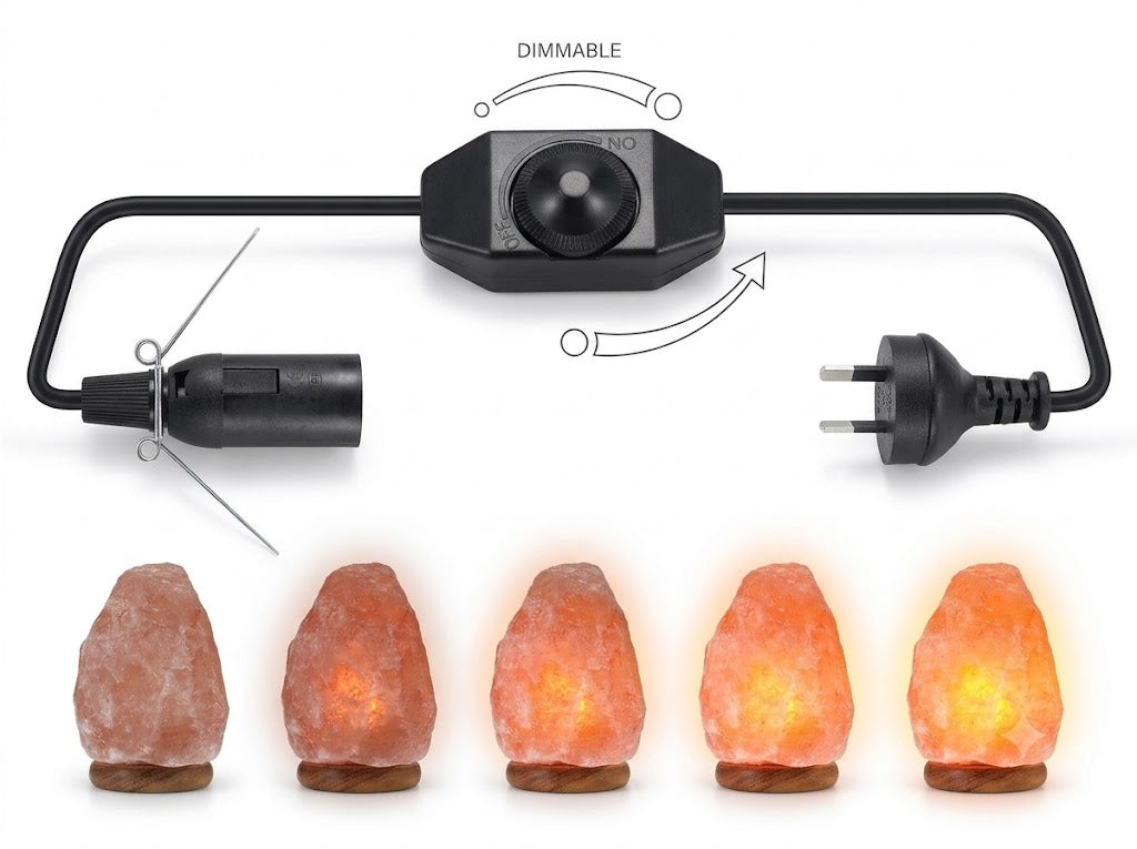 Salt Lamp Cable With Dimmer 1.5M