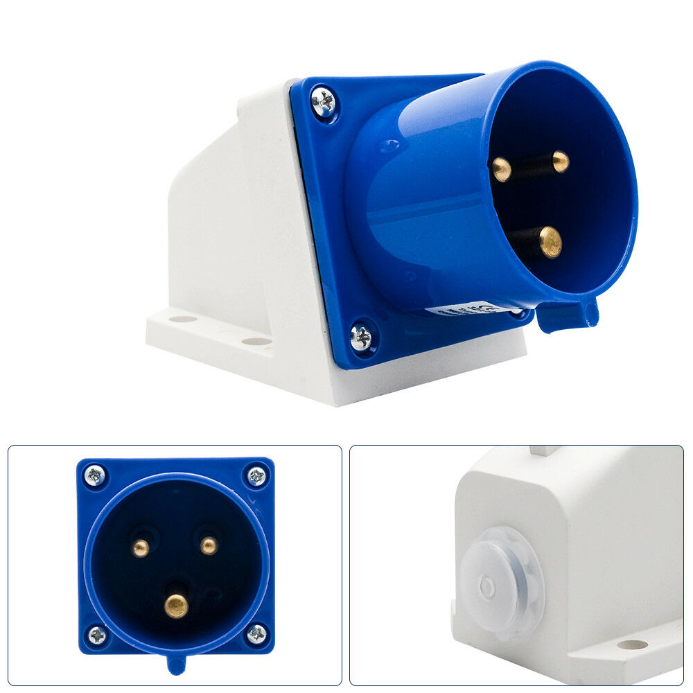 Caravan lead connector plug Female  Male Inlets 16 Amps
