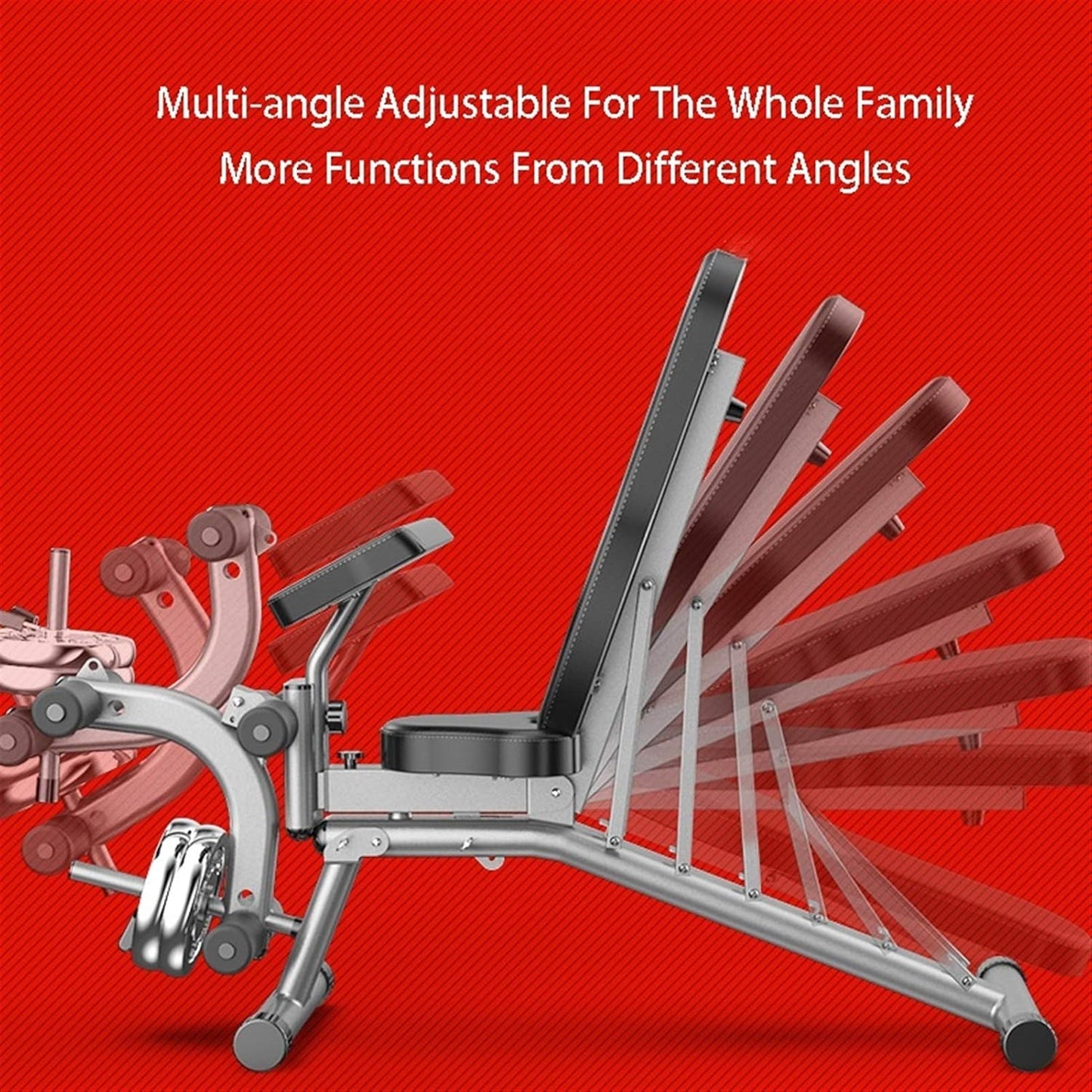 Adjustable FID Sit Up & Weight Bench