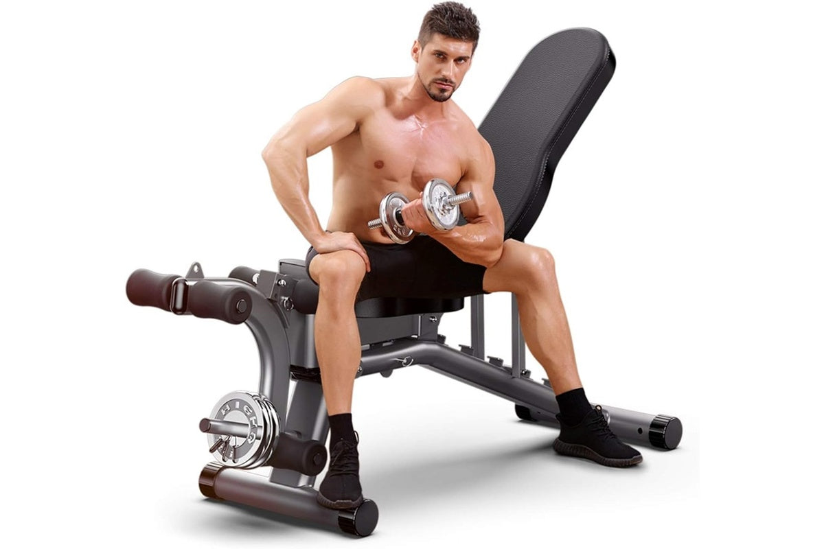 Adjustable FID Sit Up & Weight Bench