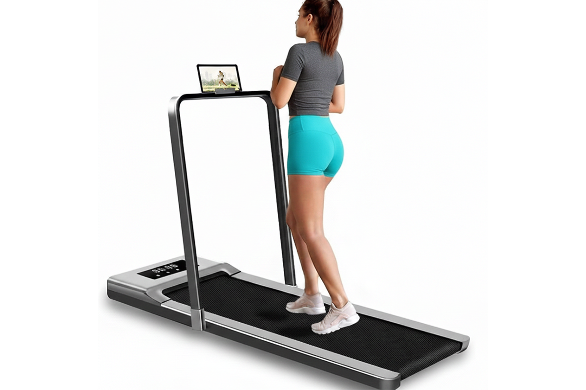 Foldable Walking Pad Treadmill Compact Flat