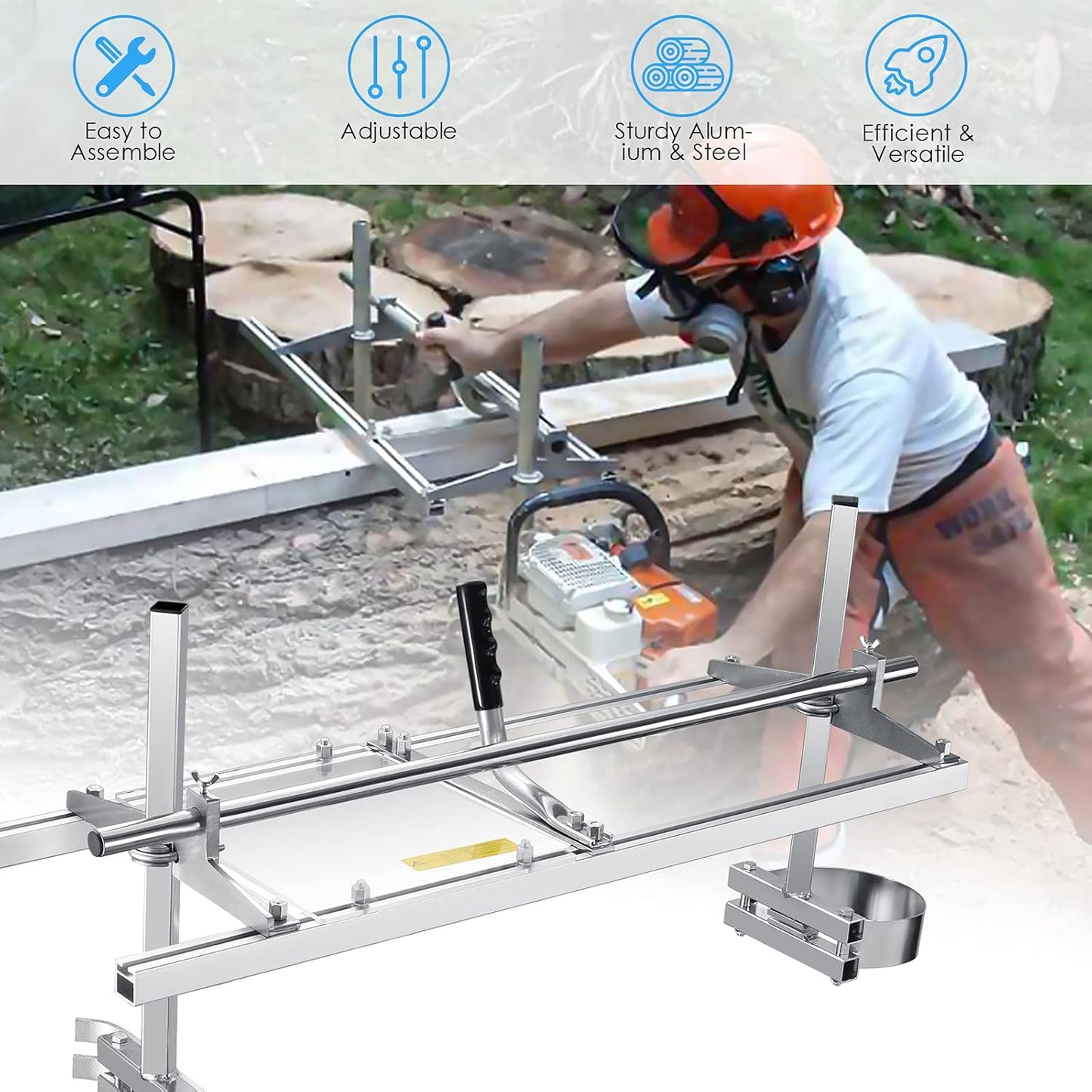 Portable Chain saw Mill Chain Saw Mill 14" - 20"