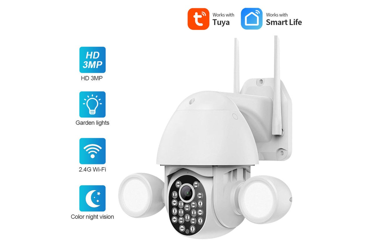 Home Security Camera Wireless CCTV WiFi Surveillance System Outdoor 3MP