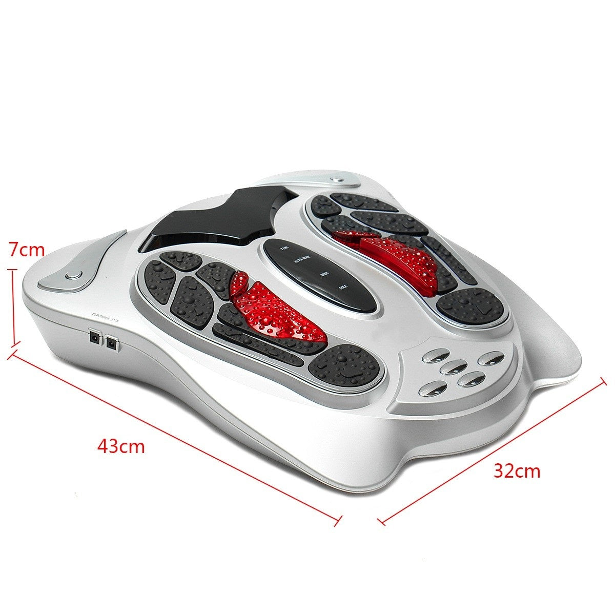 Electromagnetic Foot Massager Silver