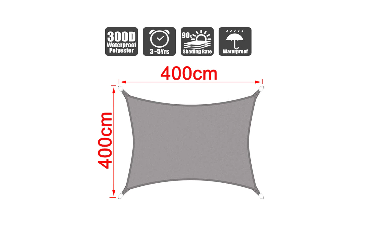 Sun Shade Sail 4m*4m