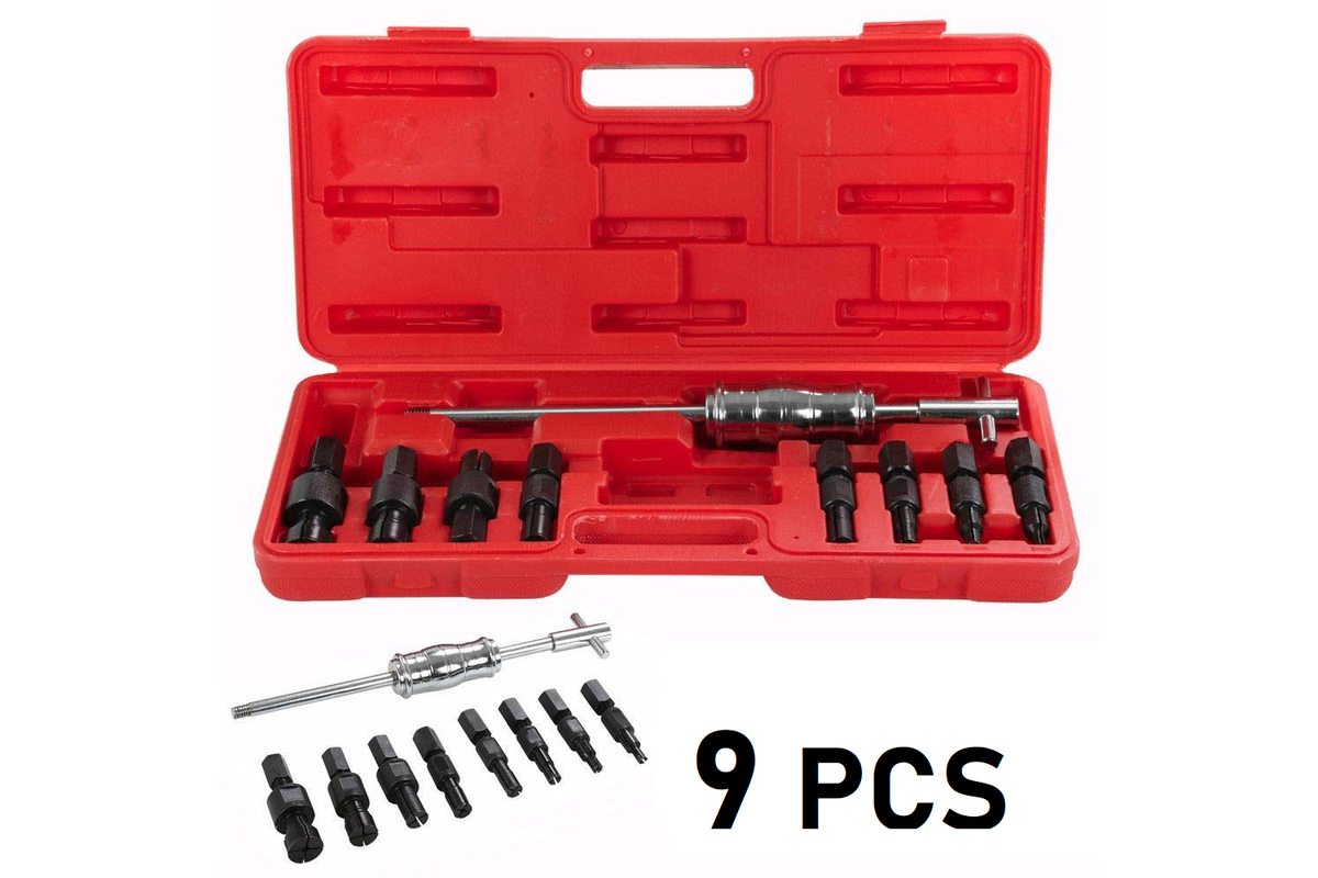 9pc Blind Hole Inner Bearing Puller Set