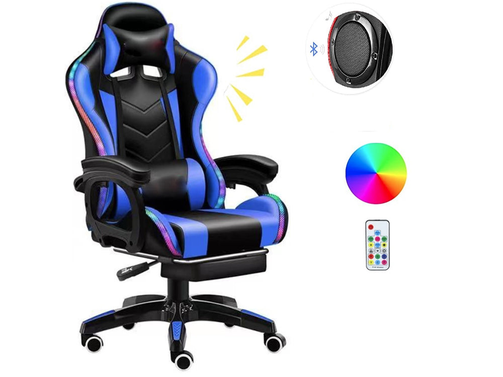 Gaming Chair With Gaming Desk Table
