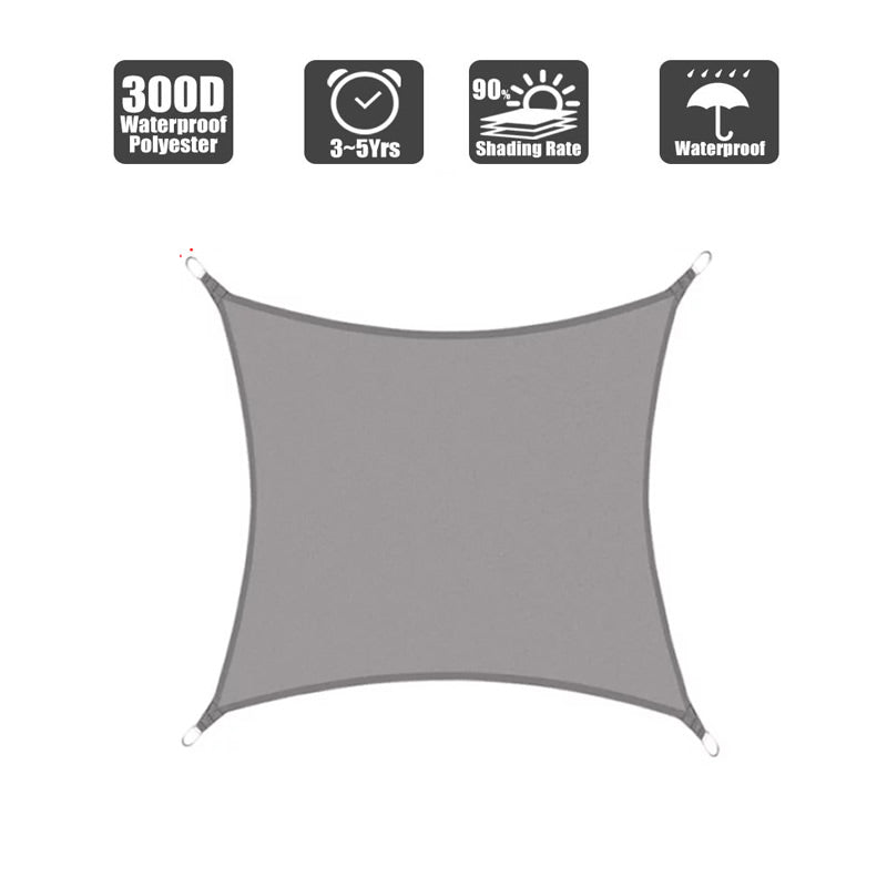 Sun Shade Sail 4m*6m with hardware kit
