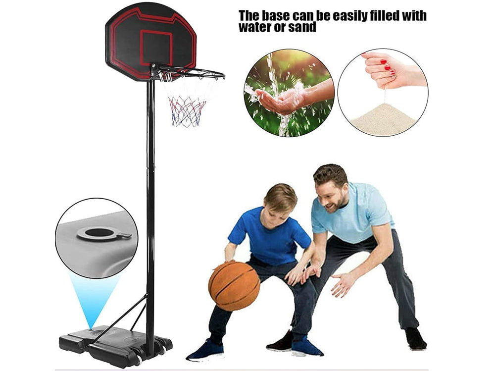 Kid basketball hoop with stand