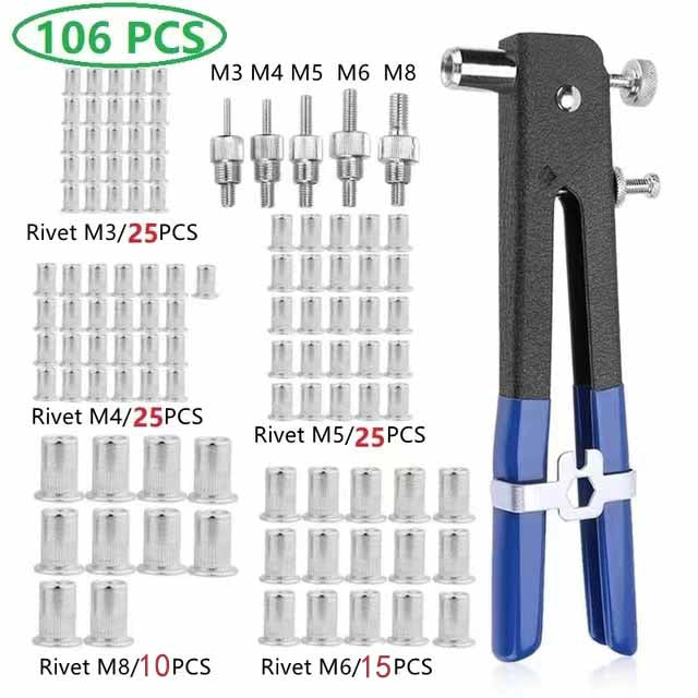 Nut Rivet Tool Riveting Kit