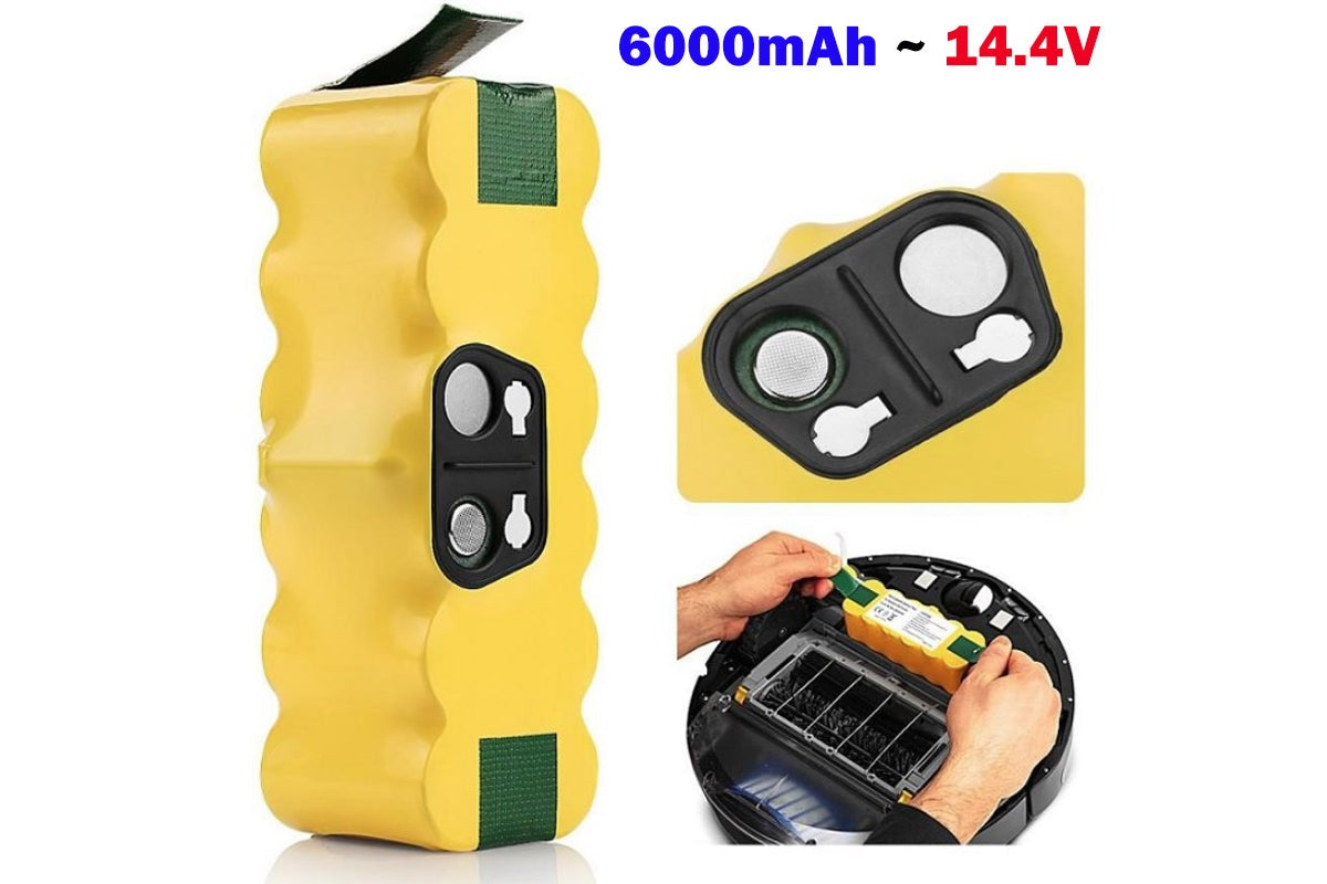 IRobot Roomba Replacement Battery 6000mAh