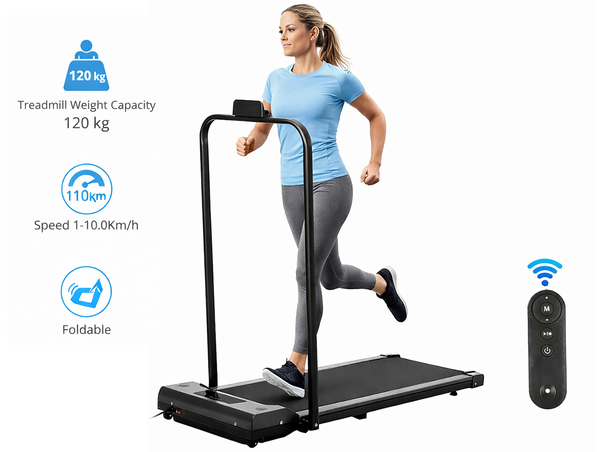 Electric Treadmill Under Desk Walking Home Gym Exercise Fitness Foldable