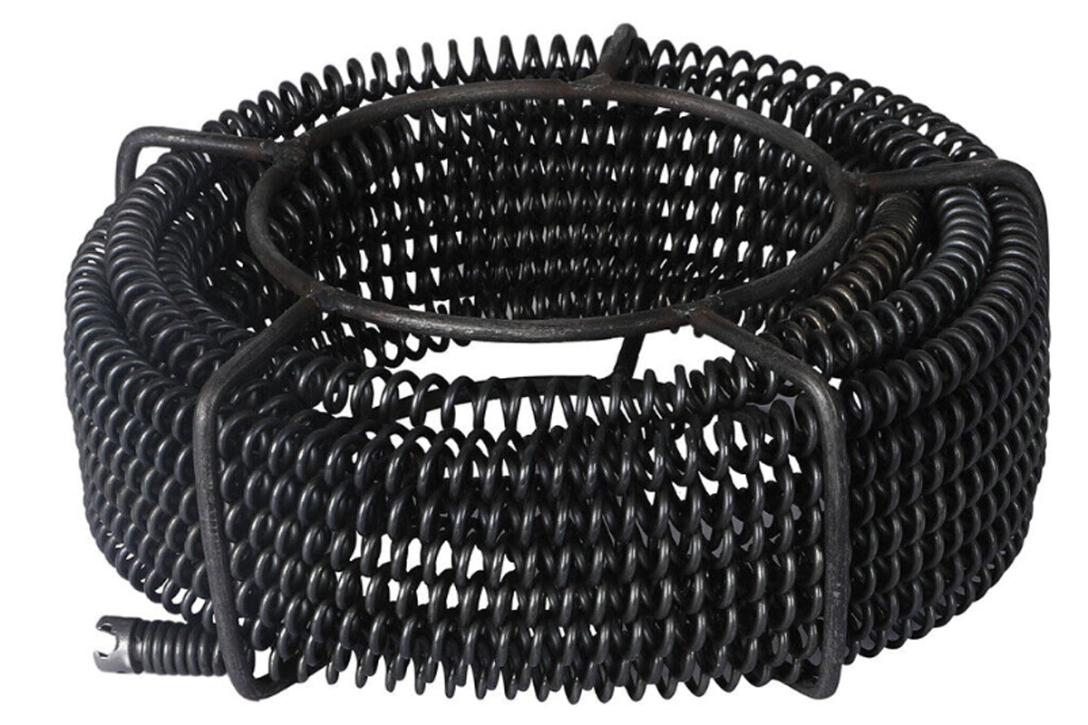 Plumber Drain Snake Pipe Pipeline Sewer Cleaner 12M 6 Drill Bit Tool