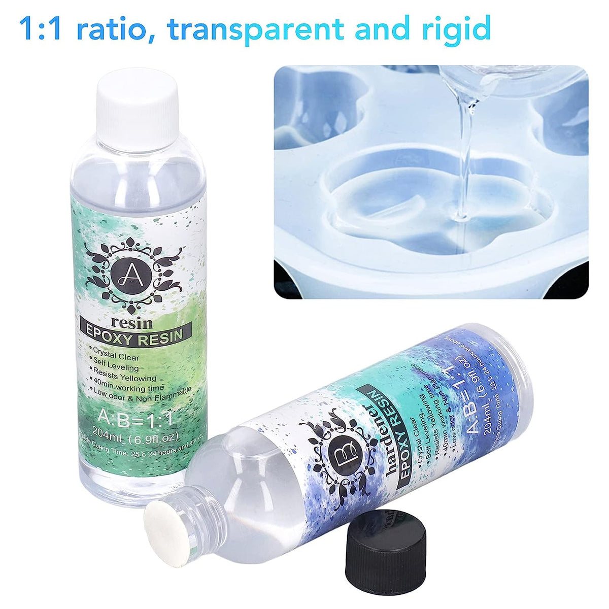 Epoxy Resin 1:1 500ml Kit
