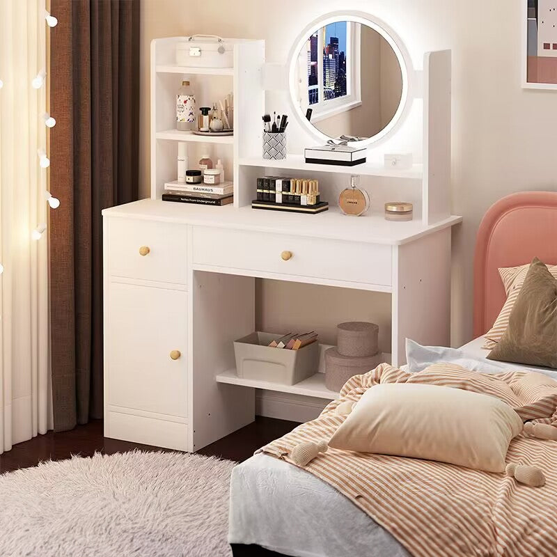 Dressing table with LED Mirror