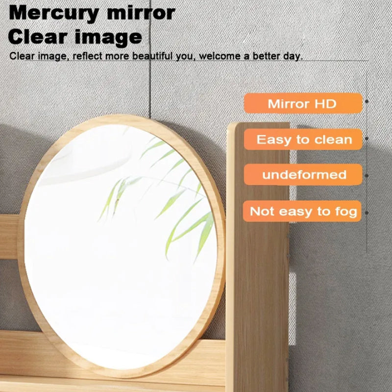 Dressing table with LED Mirror