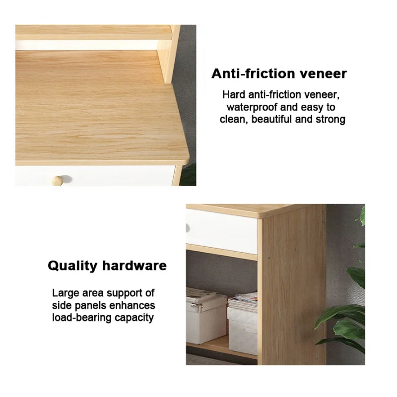 Dressing table with LED Mirror