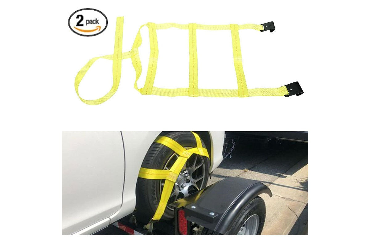 Car Tire Straps Tie Downs