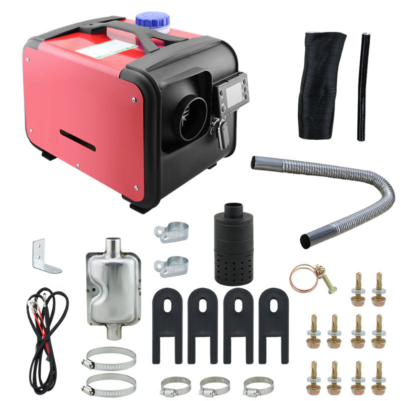 Diesel Air Heater All-in-one 12V 8KW LCD Remote Control for Car RV Indoors machinery