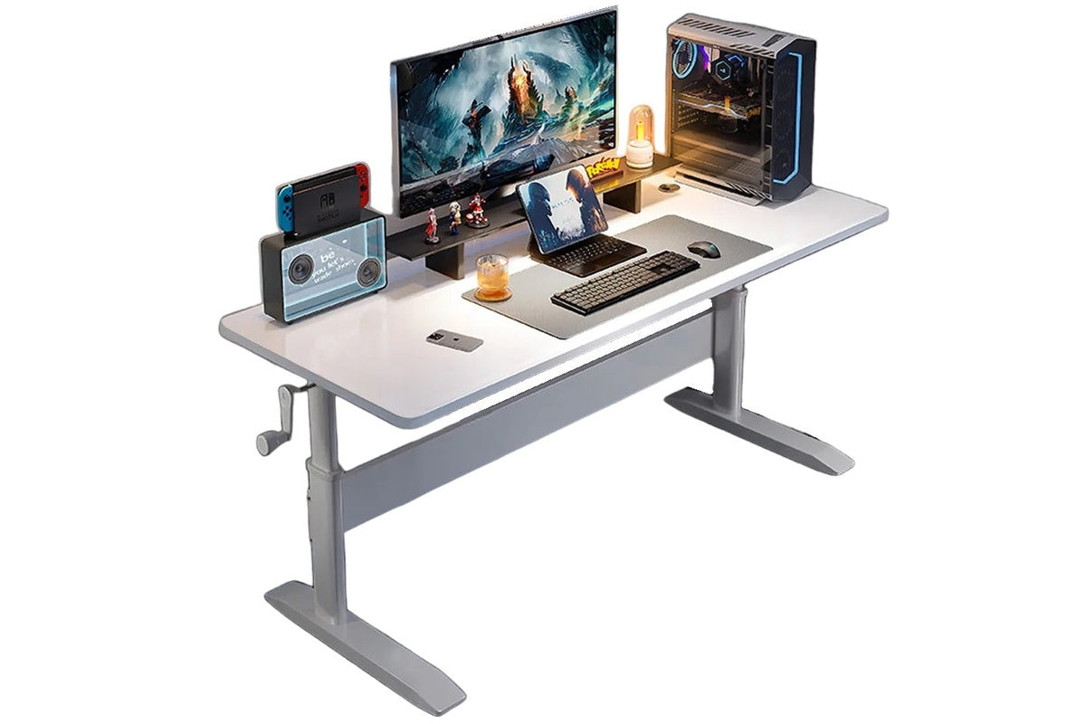 Height adjustable Desk Table