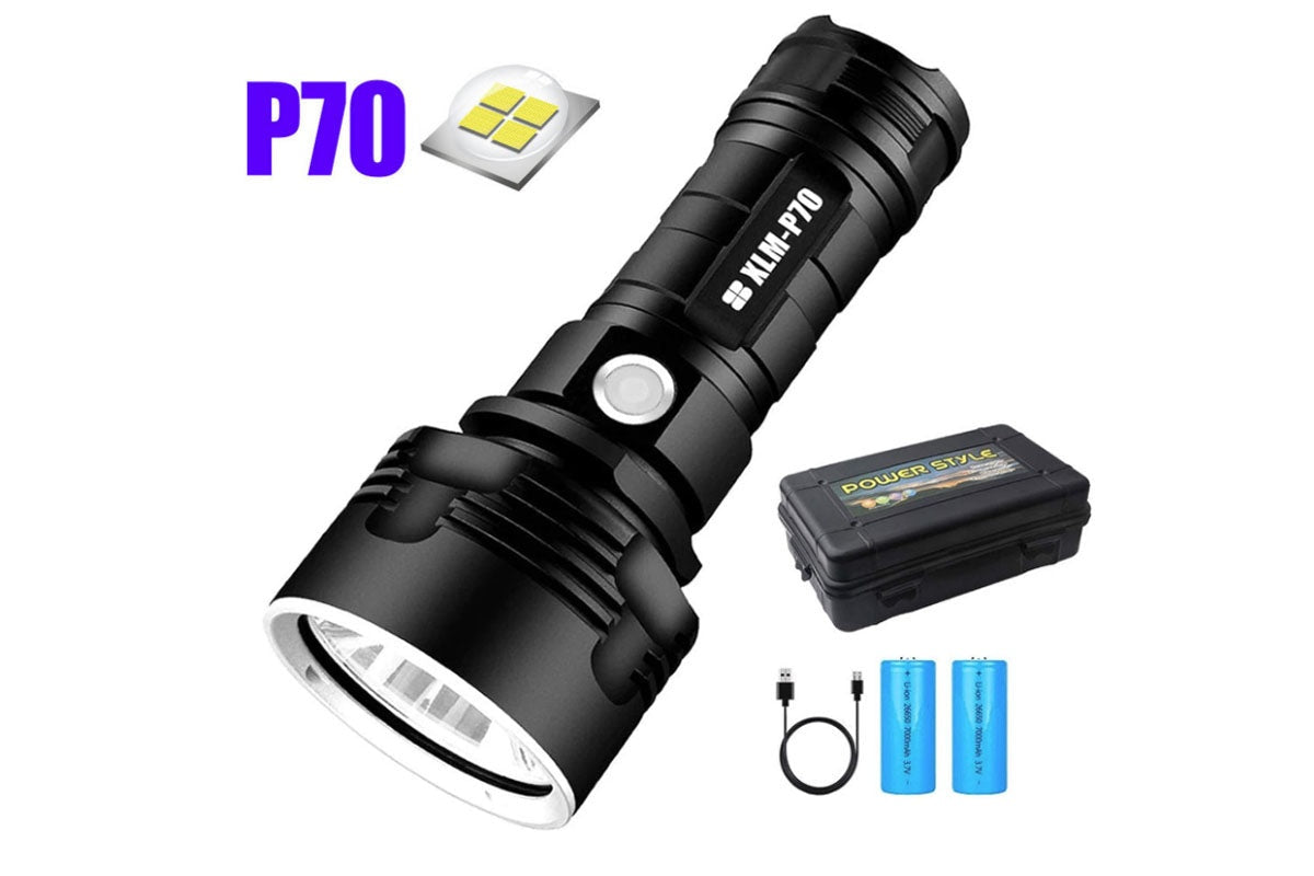 Tactical Flashlight LED Hunting Torch