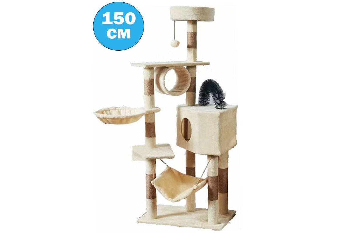 Cat Tree House Scratching Post Tree Play House