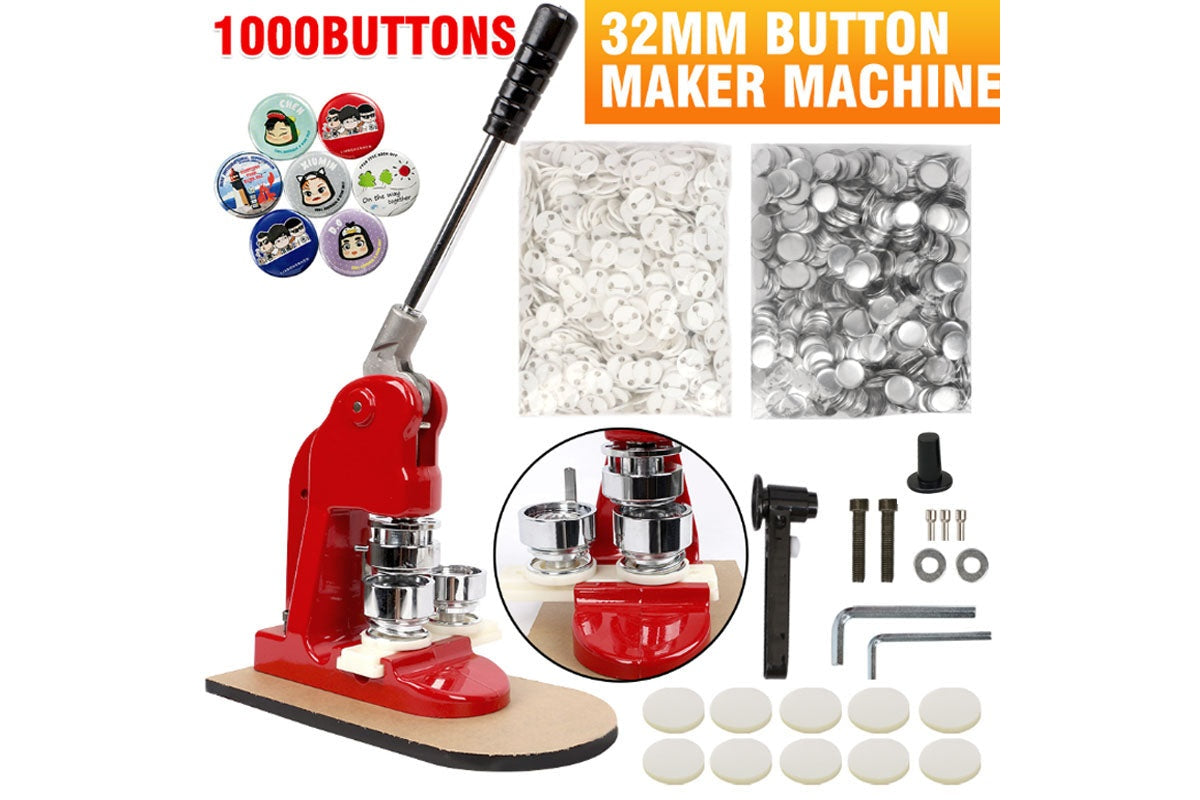 Button Maker Machine Badge Punch