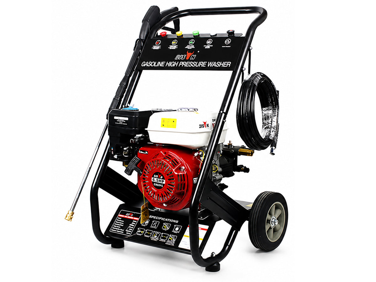 Water blaster petrol high pressure washer with 6.5 hp motor