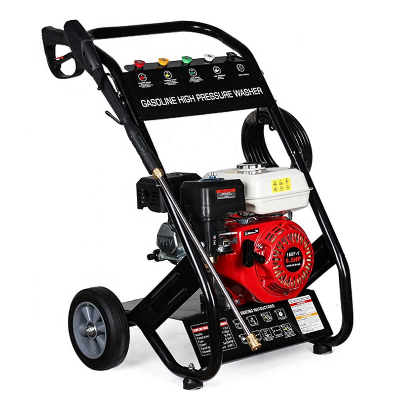 Water blaster petrol high pressure washer with 6.5 hp motor
