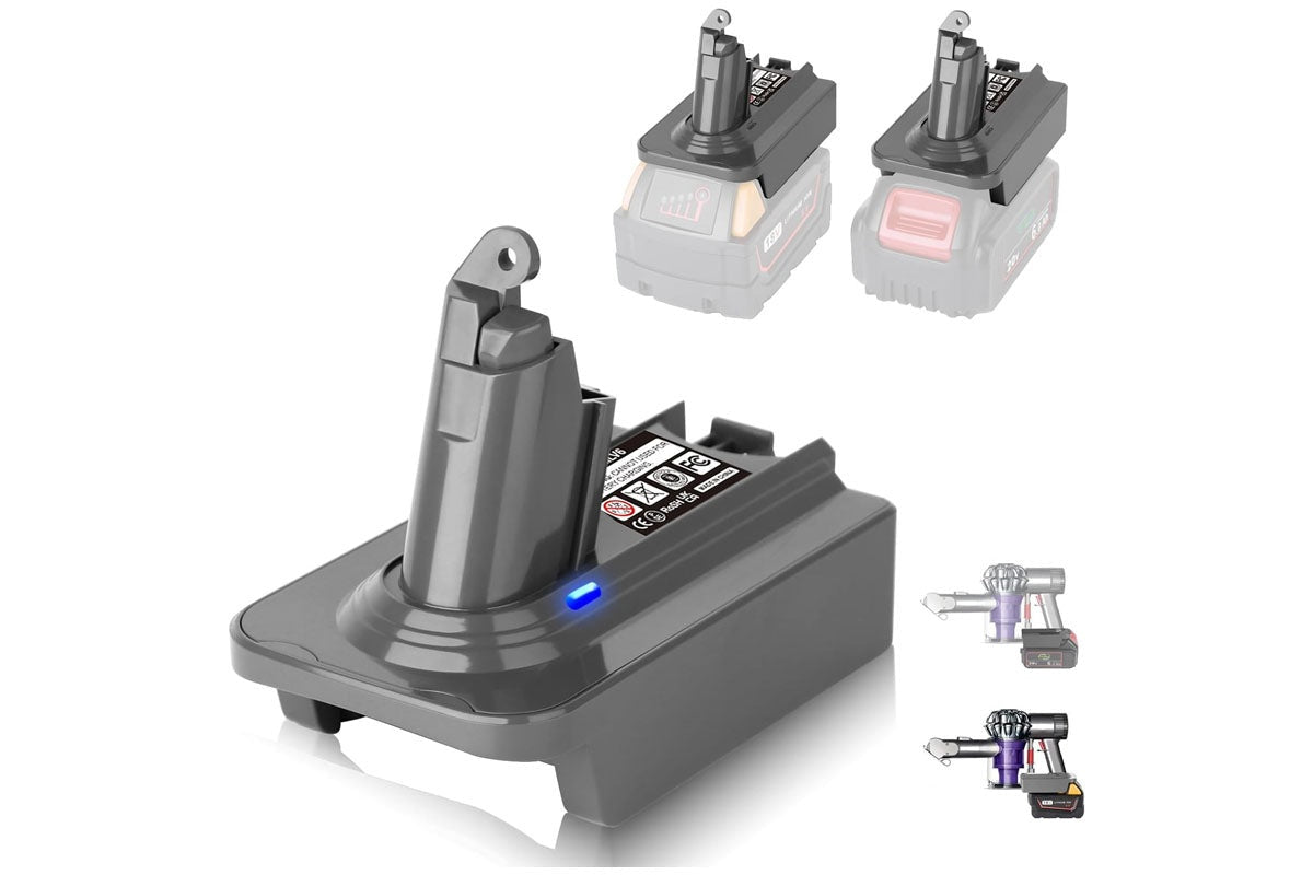Dewalt to Dyson V6 Battery Adapter Converter