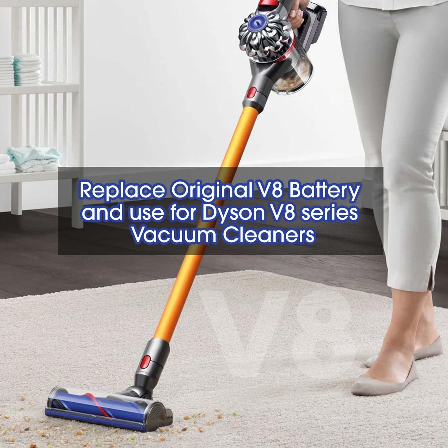 Milwaukee to Dyson Battery V7 / V8 Series Vacuum Cleaner Adapter Converter