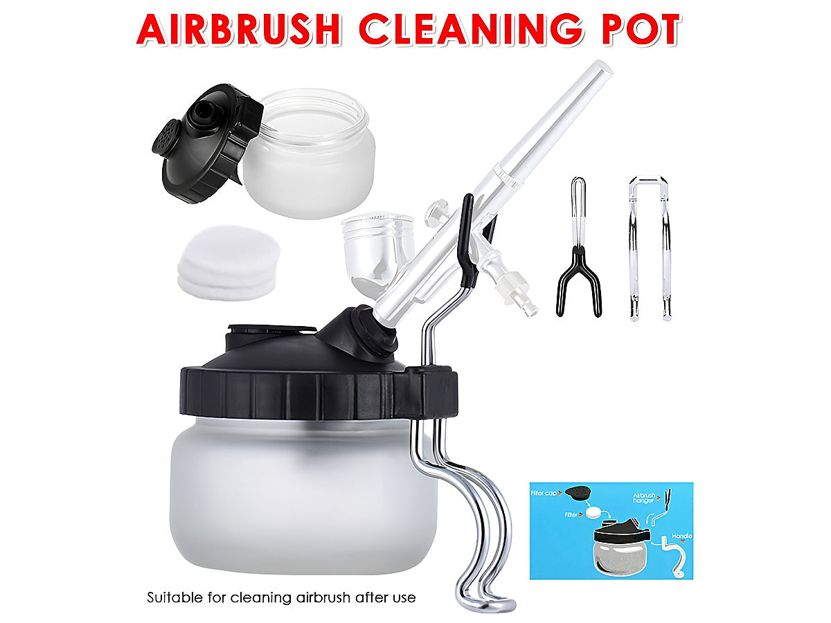 Airbrush Cleaning Pot