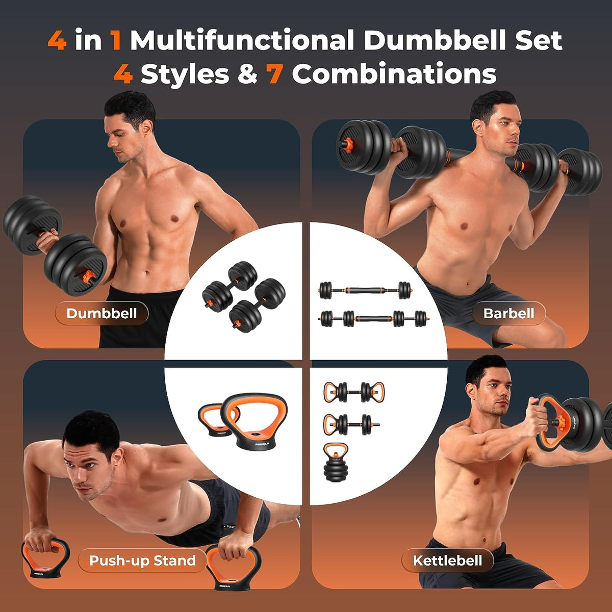 Adjustable Dumbbells 30KG