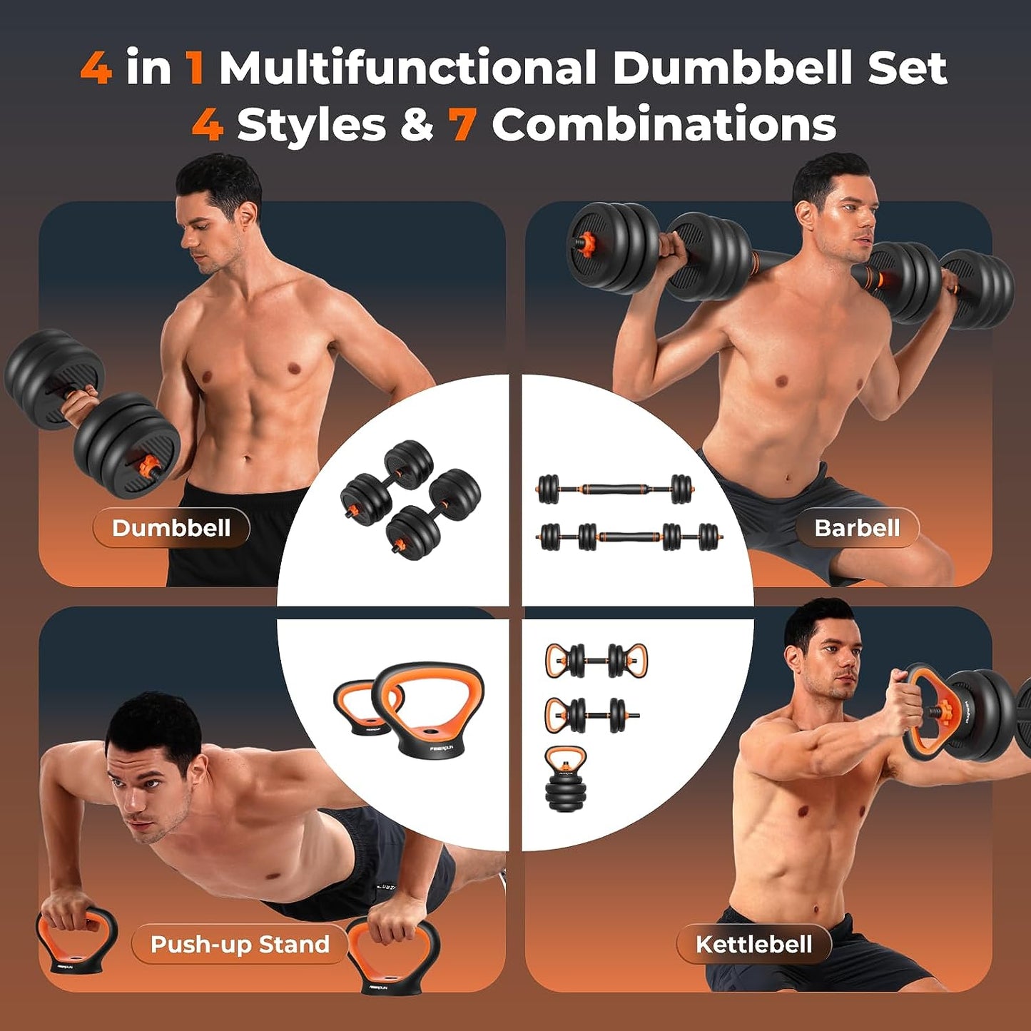 Adjustable Dumbbells 30KG