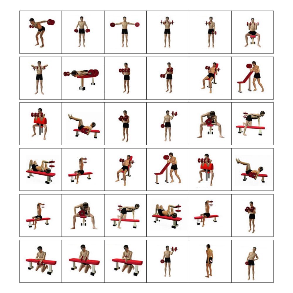 Adjustable Dumbbells 2X20kg Dumbbell