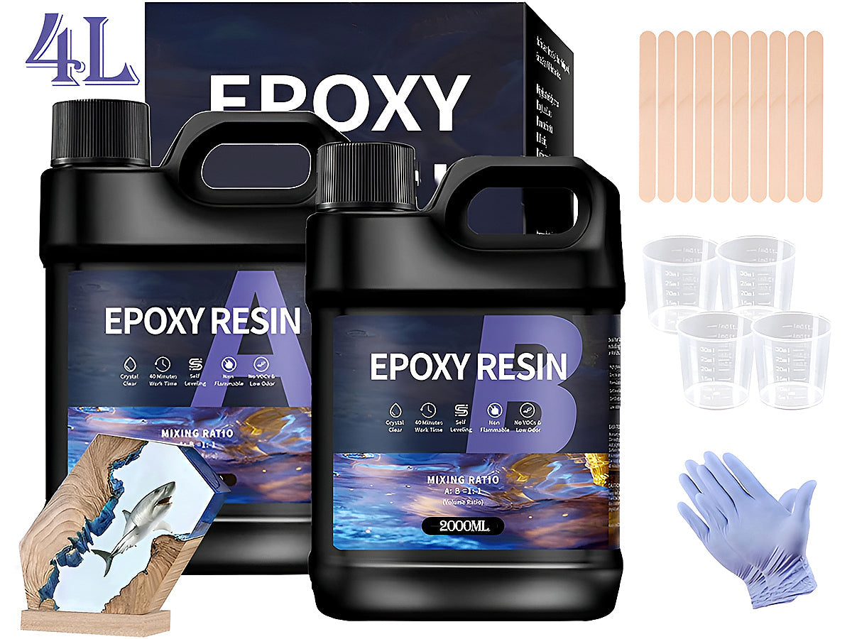 Epoxy Resin 1:1  4 Liter Kit