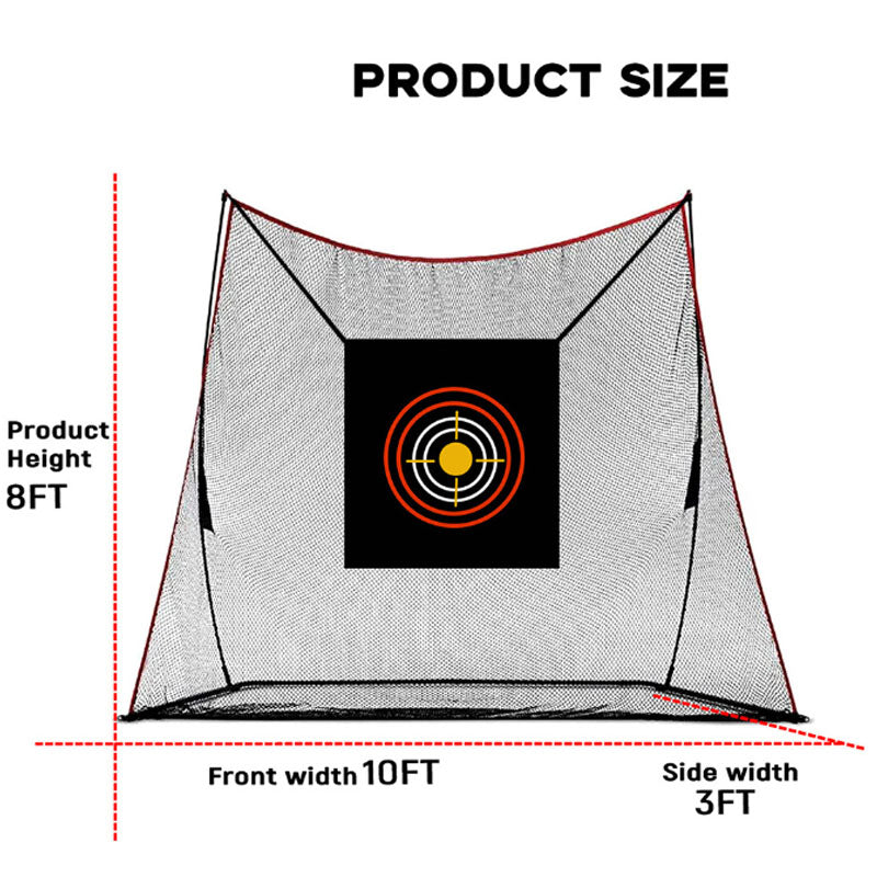 Golf Practice net with Target
