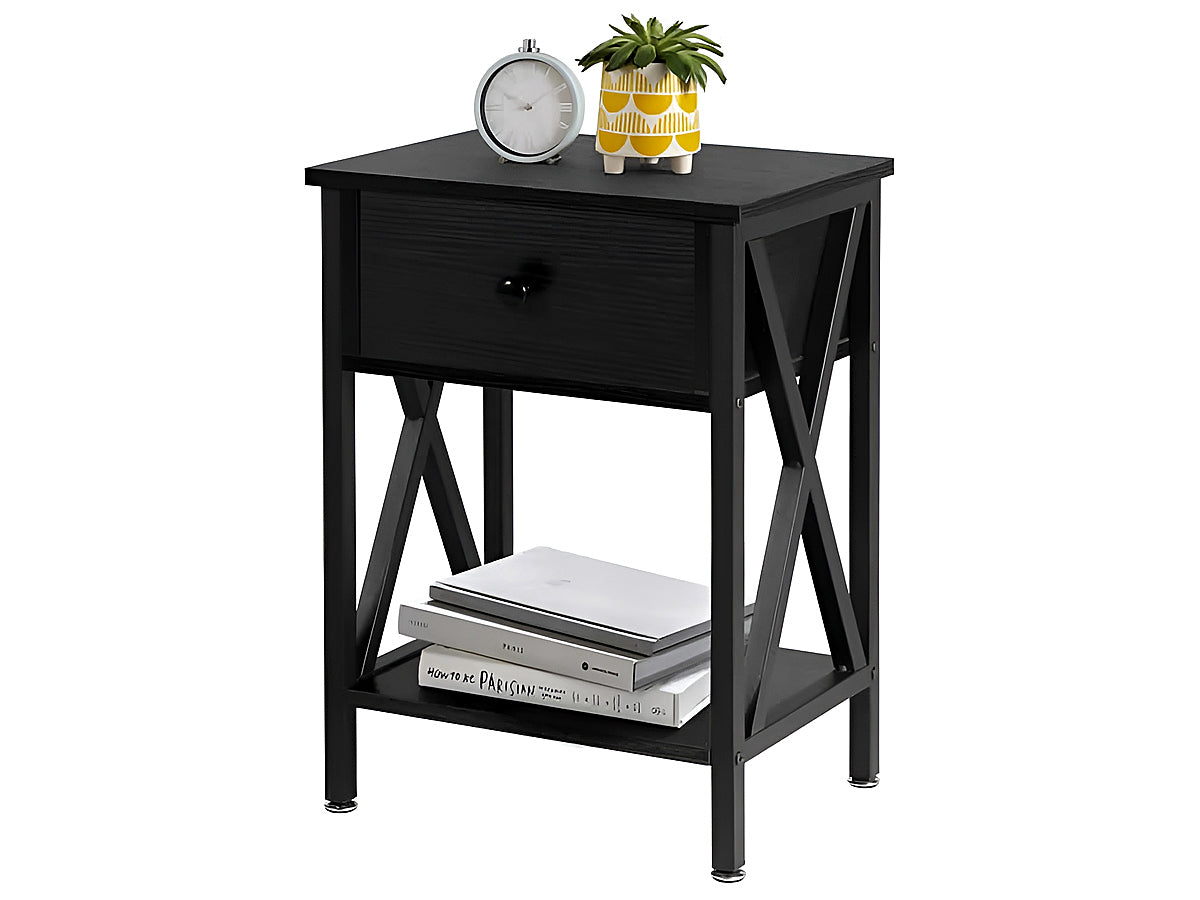 Bedside Table Nightstands with Drawer