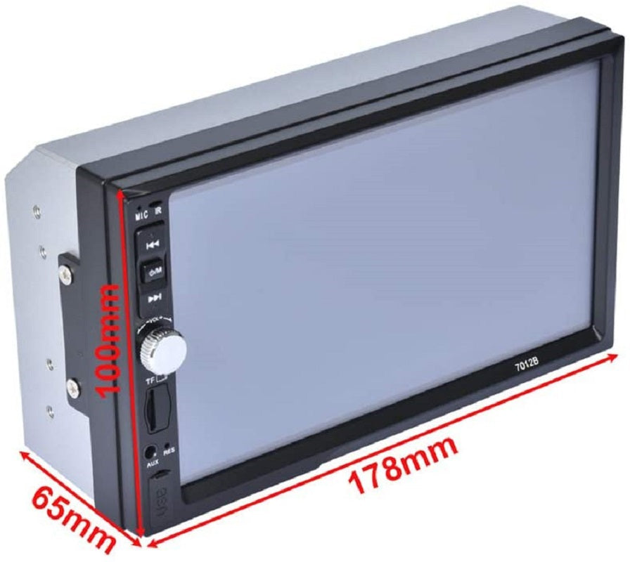 7" Double DIN Touch Bluetooth Car Stereo