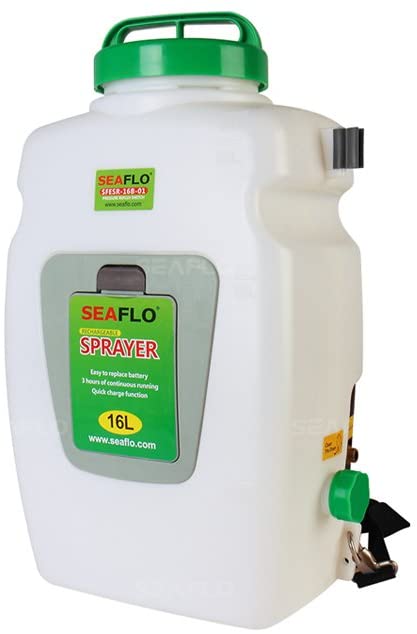 Back Pack Sprayer Seaflo 16 Litre Rechargeable Weed Sprayer
