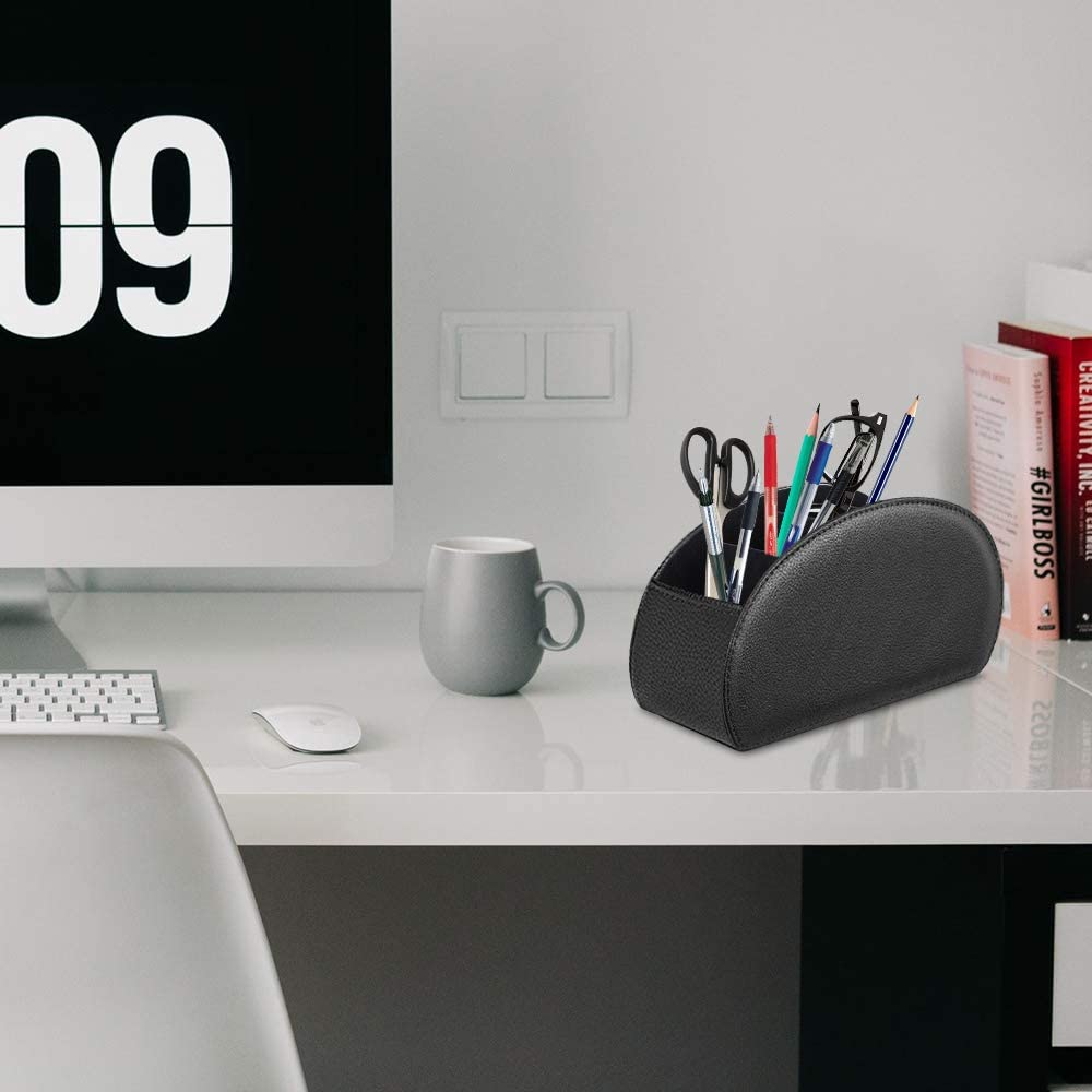 Phone TV Remote Control Tools Storage Box Home Desktop Desk Organizer Holder