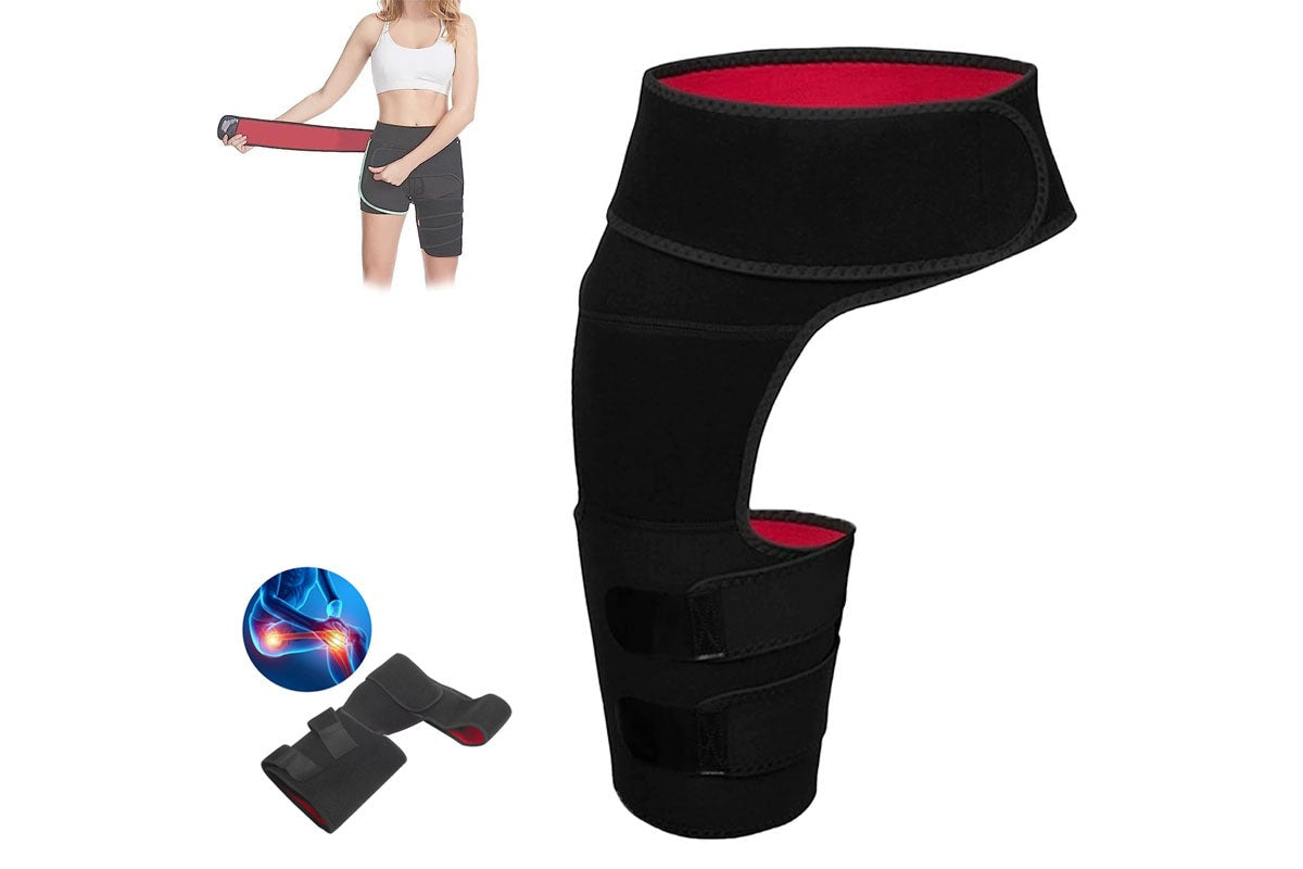 Hip Groin Support Brace Compression Thigh Sleeve