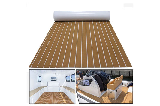 Marine Carpet Teak Boat Flooring Mat EVA