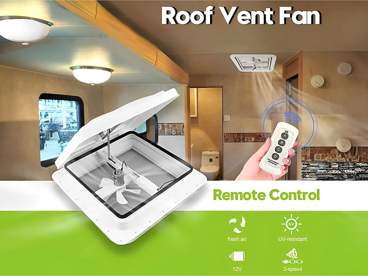 Caravan Roof Vent RV Shower Hatch