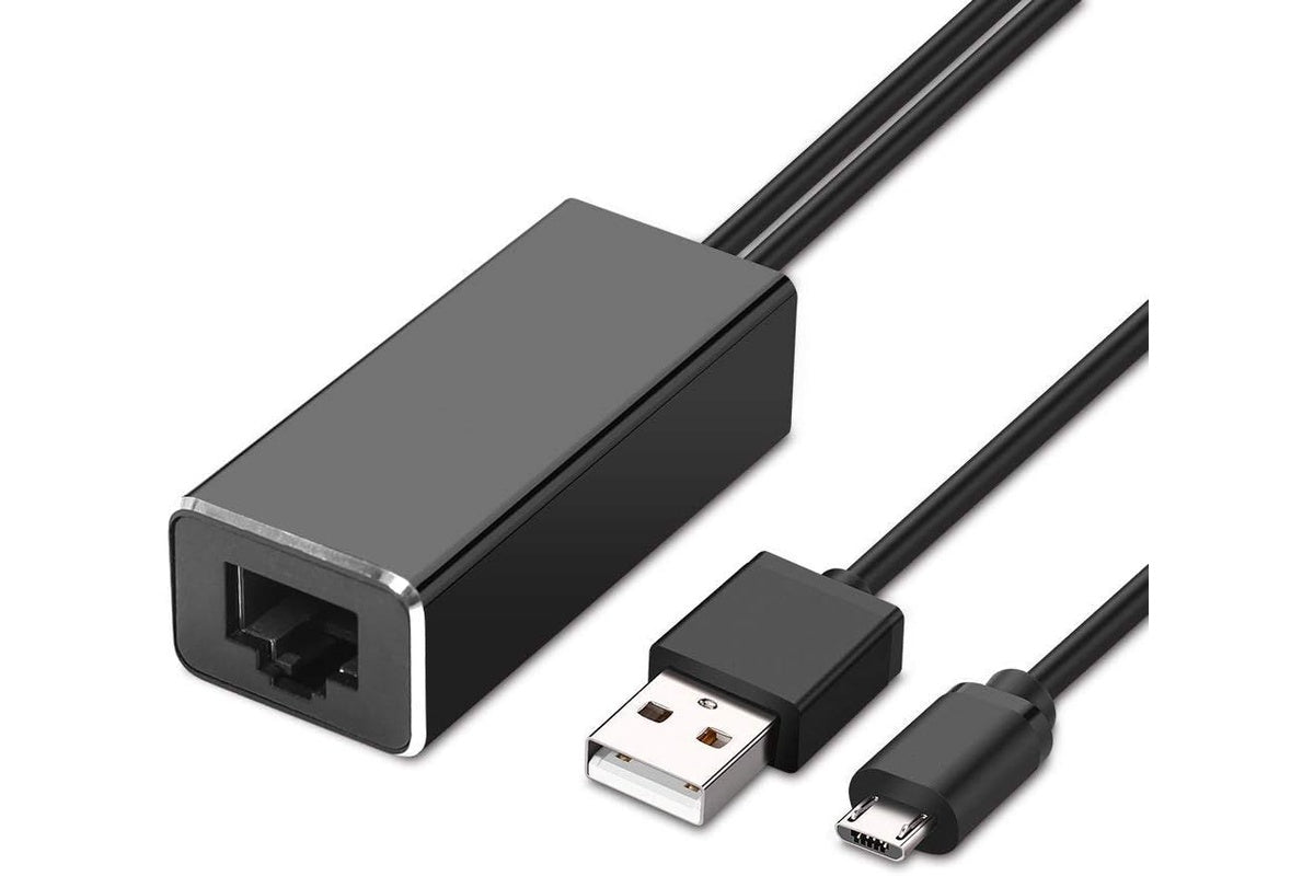 Micro USB to RJ45 Ethernet Adapter