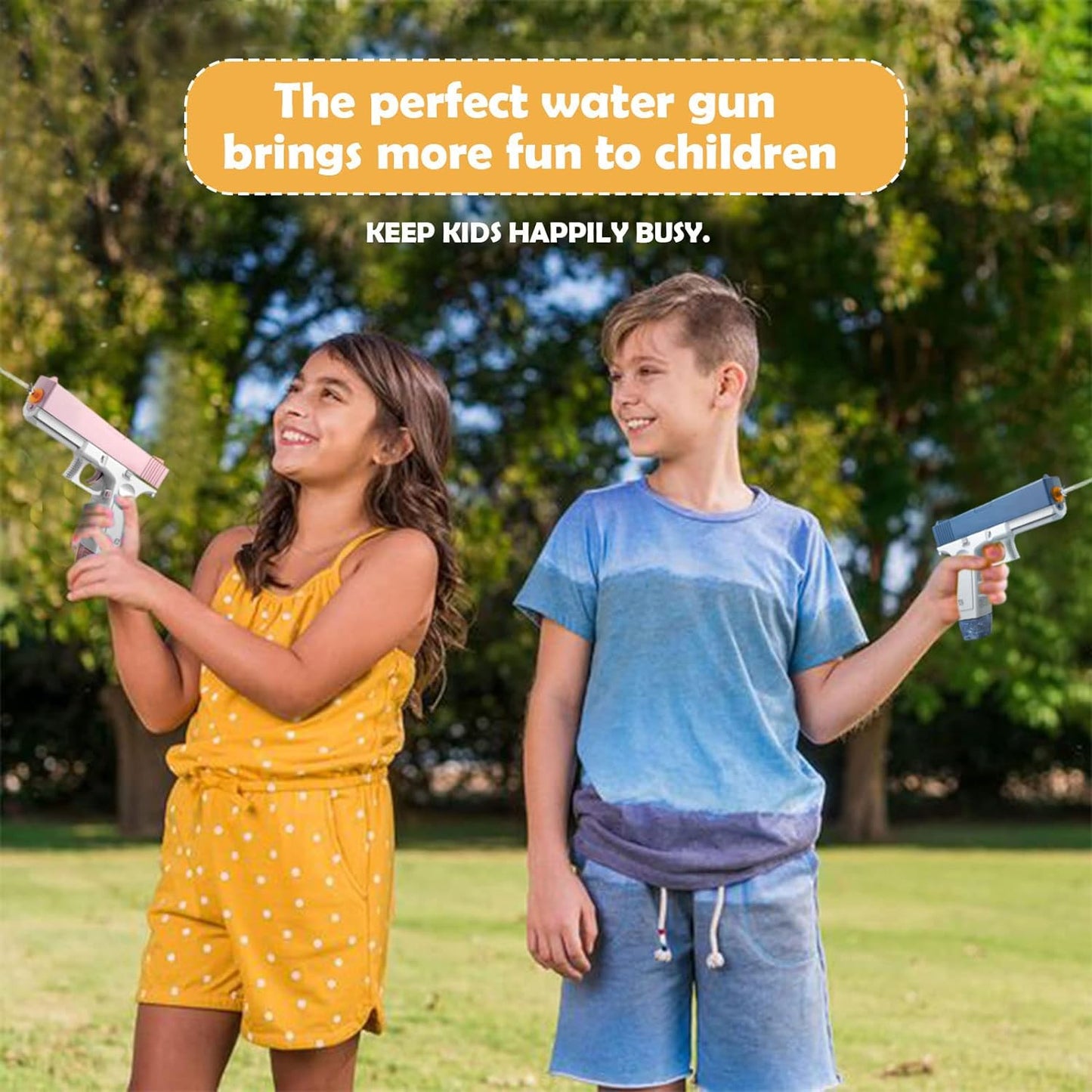 Fully Automatic Water Gun Toy - USB Charged