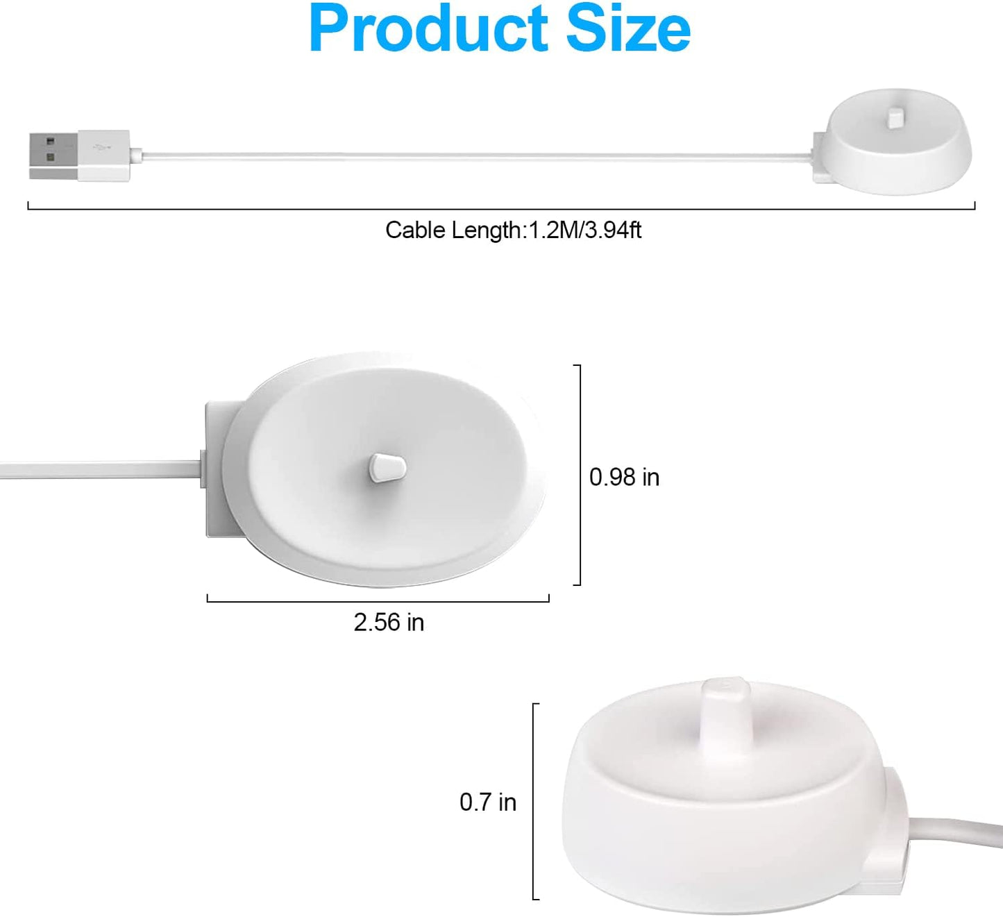 Electric Toothbrush Charger for Braun Oral B New