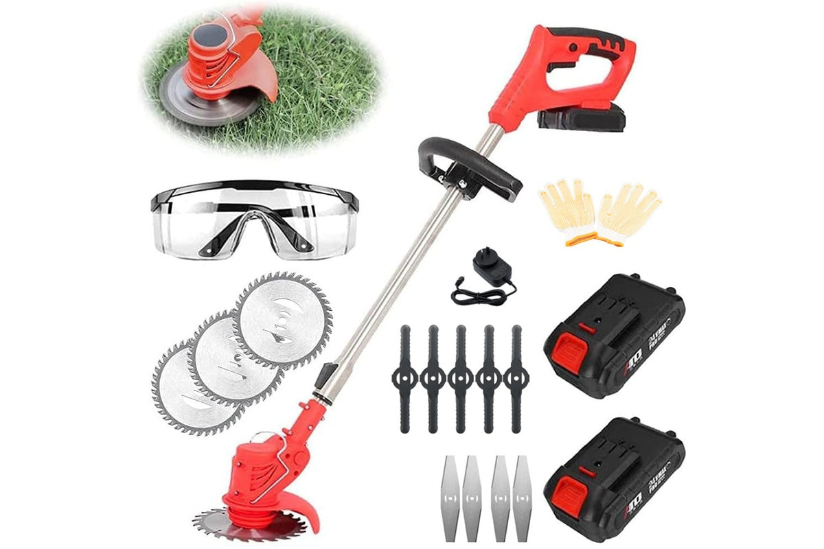Lawn Mower Cordless Pruning Cutter Weed Wacker Garden Trimmier